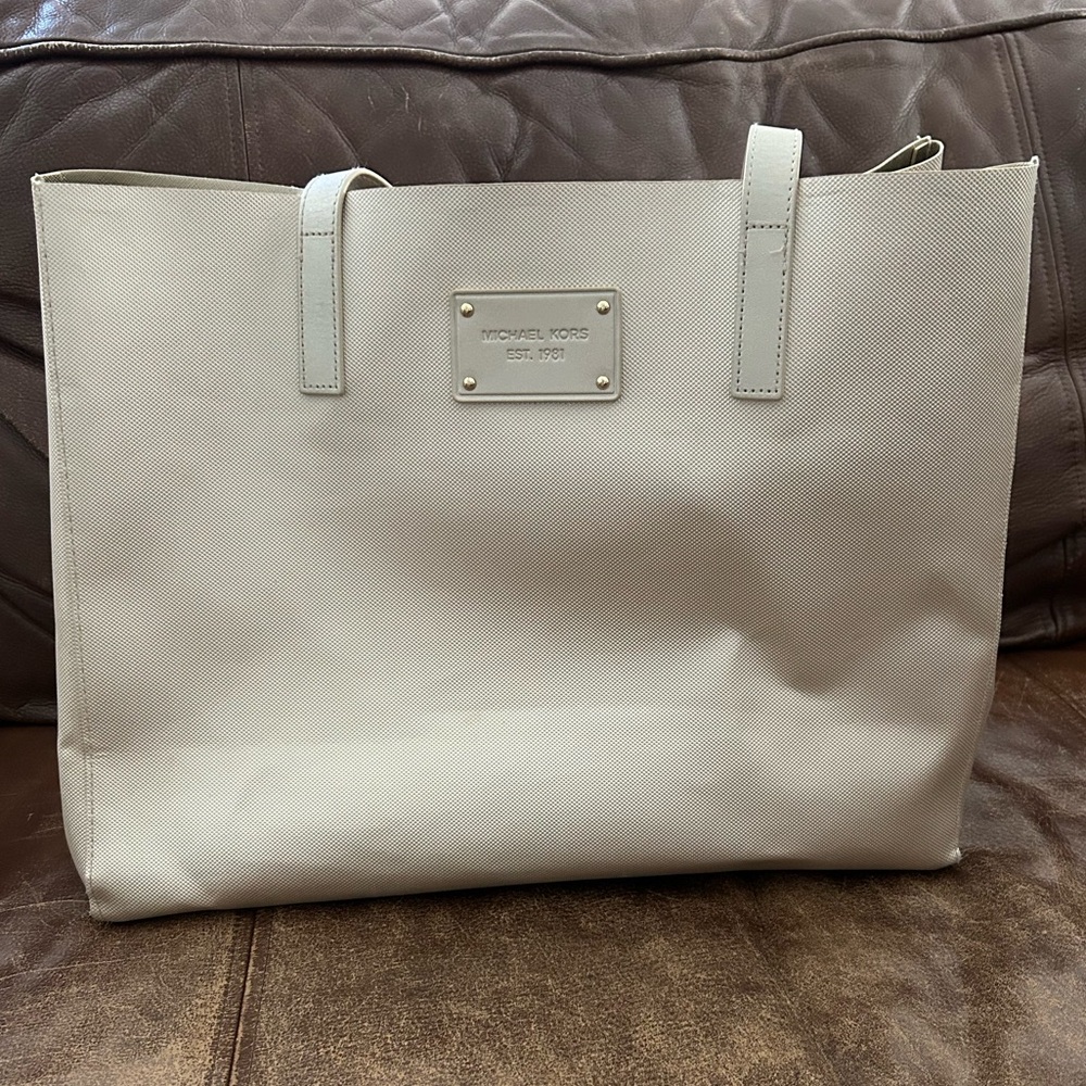 Michael Kors Metal Shimmer Gold Tote